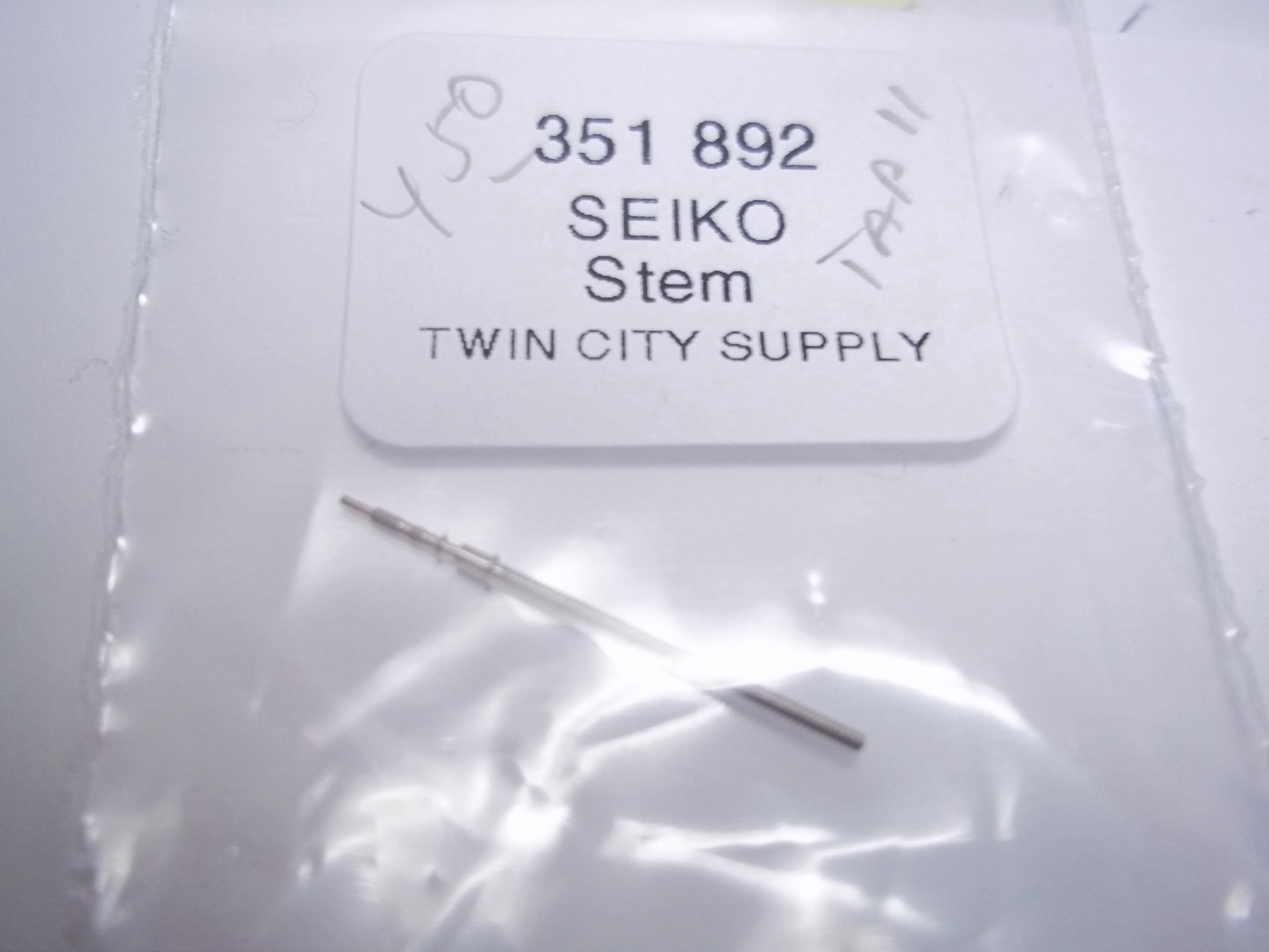 351892 Seiko Stem - Tap 11 one of the most popular stems!